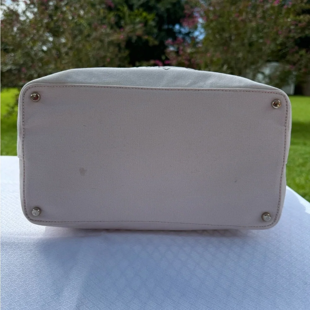 Kate Spade Bridal Tote Storybook Lining with Kate Spade Pink Dust Bag - Picture 3 of 11